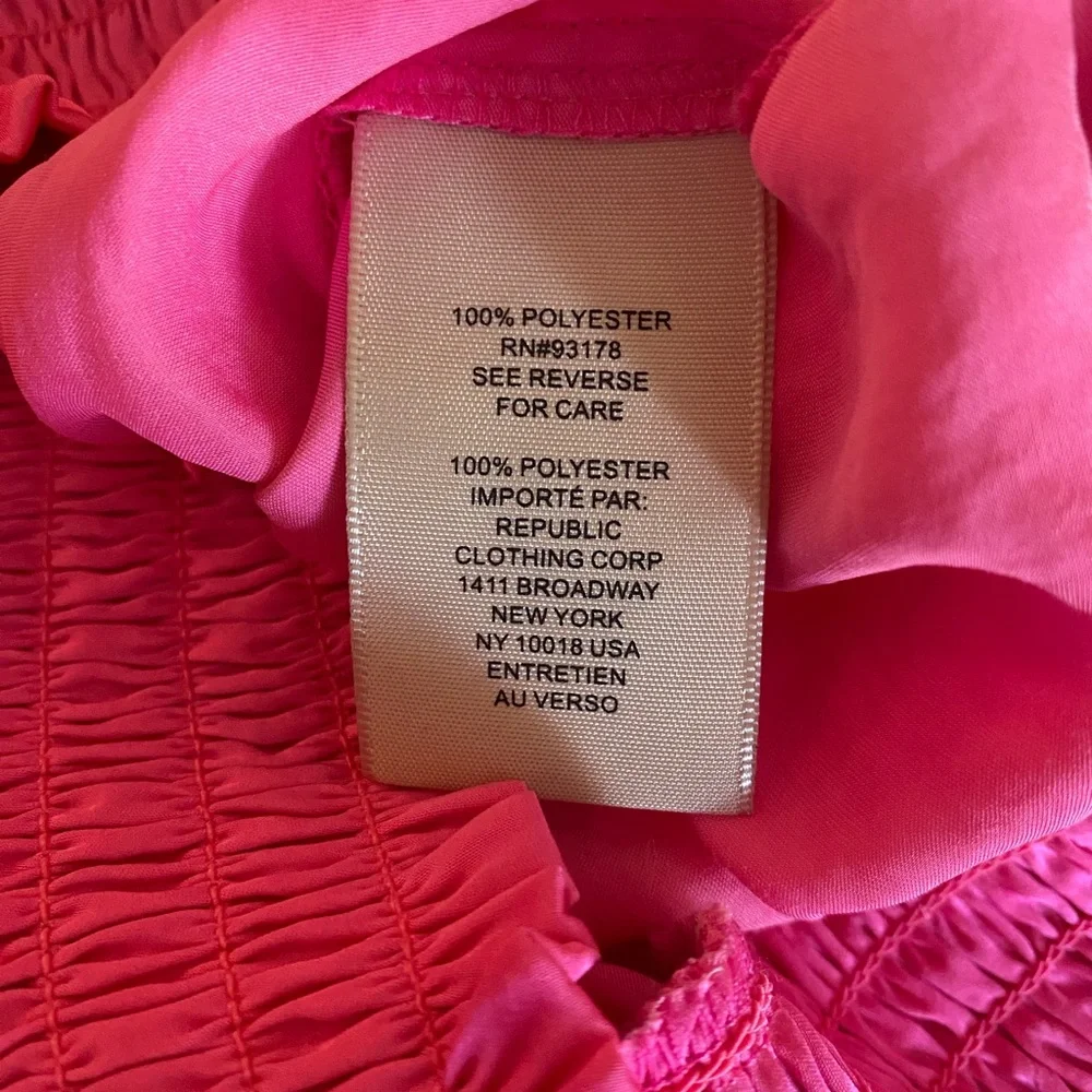 Philosophy Pink V-Neck Blouse - Picture 9 of 9